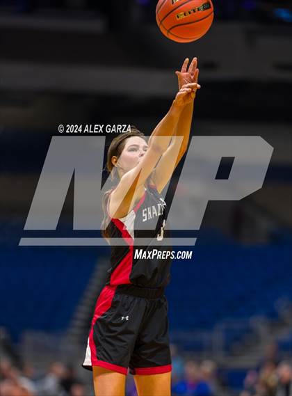 Thumbnail 2 in Rains vs. Shallowater (UIL 3A Basketball Semifinal) photogallery.