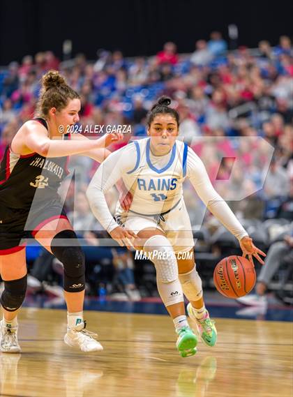 Thumbnail 2 in Rains vs. Shallowater (UIL 3A Basketball Semifinal) photogallery.