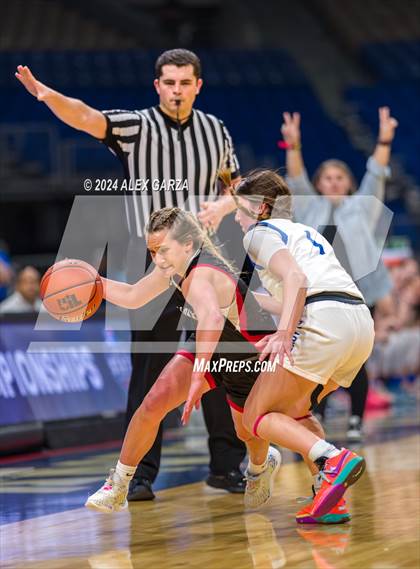 Thumbnail 3 in Rains vs. Shallowater (UIL 3A Basketball Semifinal) photogallery.