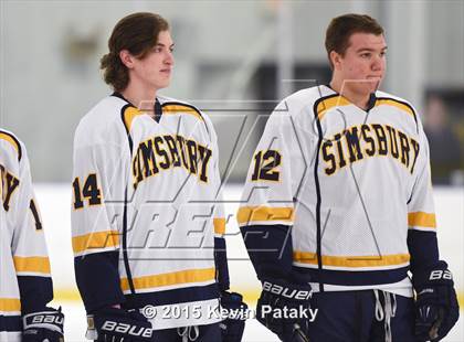 Thumbnail 3 in Fairfield Prep @ Simsbury (CIAC D1 First Round) photogallery.