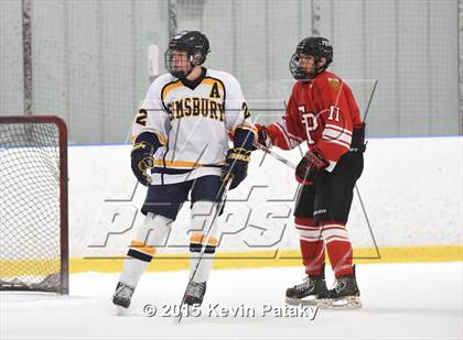 Thumbnail 2 in Fairfield Prep @ Simsbury (CIAC D1 First Round) photogallery.