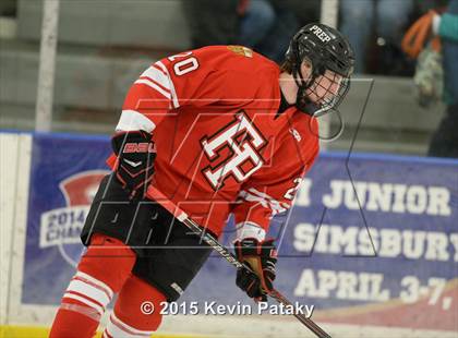 Thumbnail 3 in Fairfield Prep @ Simsbury (CIAC D1 First Round) photogallery.