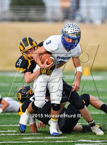 Thumbnail 3 in Follett vs. Richland Springs (UIL 1A Six-Man Final) photogallery.