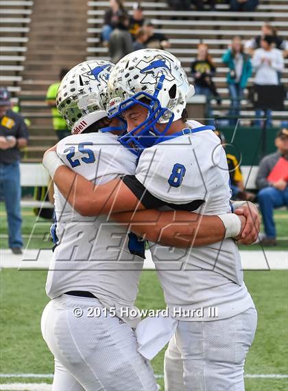 Thumbnail 3 in Follett vs. Richland Springs (UIL 1A Six-Man Final) photogallery.