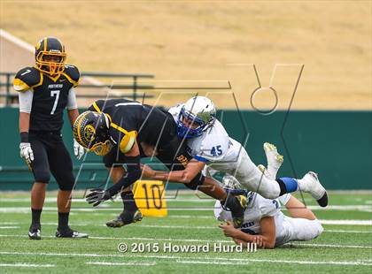 Thumbnail 1 in Follett vs. Richland Springs (UIL 1A Six-Man Final) photogallery.