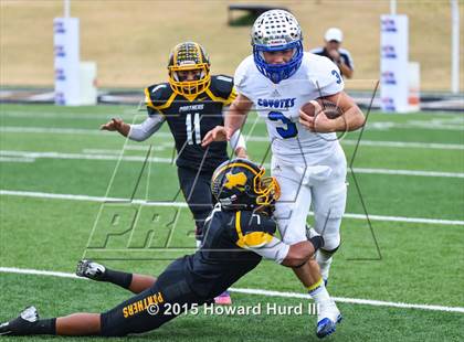Thumbnail 1 in Follett vs. Richland Springs (UIL 1A Six-Man Final) photogallery.
