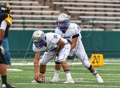 Thumbnail 2 in Follett vs. Richland Springs (UIL 1A Six-Man Final) photogallery.
