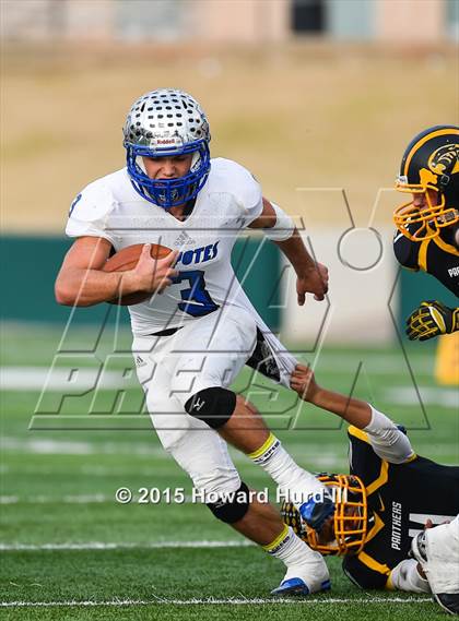 Thumbnail 1 in Follett vs. Richland Springs (UIL 1A Six-Man Final) photogallery.