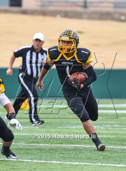 Thumbnail 3 in Follett vs. Richland Springs (UIL 1A Six-Man Final) photogallery.