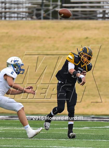 Thumbnail 3 in Follett vs. Richland Springs (UIL 1A Six-Man Final) photogallery.