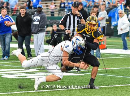 Thumbnail 3 in Follett vs. Richland Springs (UIL 1A Six-Man Final) photogallery.