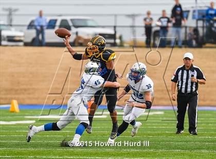 Thumbnail 2 in Follett vs. Richland Springs (UIL 1A Six-Man Final) photogallery.