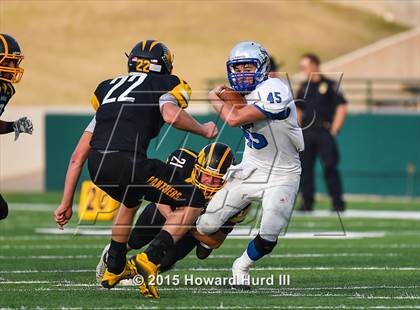 Thumbnail 2 in Follett vs. Richland Springs (UIL 1A Six-Man Final) photogallery.