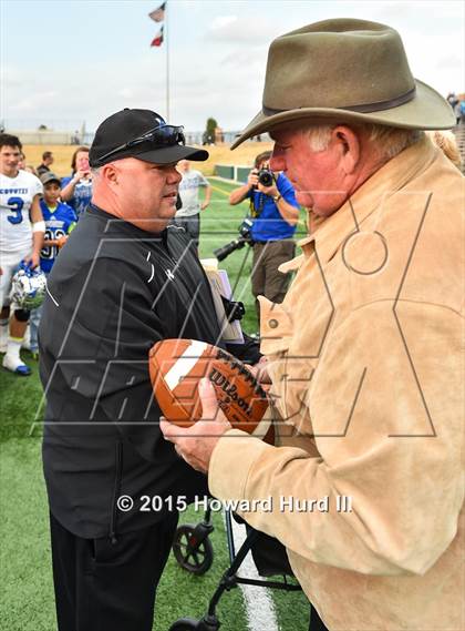 Thumbnail 2 in Follett vs. Richland Springs (UIL 1A Six-Man Final) photogallery.