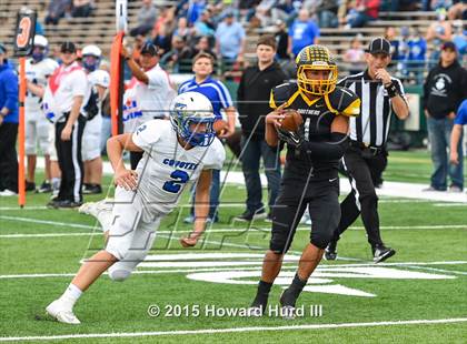Thumbnail 2 in Follett vs. Richland Springs (UIL 1A Six-Man Final) photogallery.