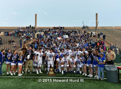 Thumbnail 1 in Follett vs. Richland Springs (UIL 1A Six-Man Final) photogallery.