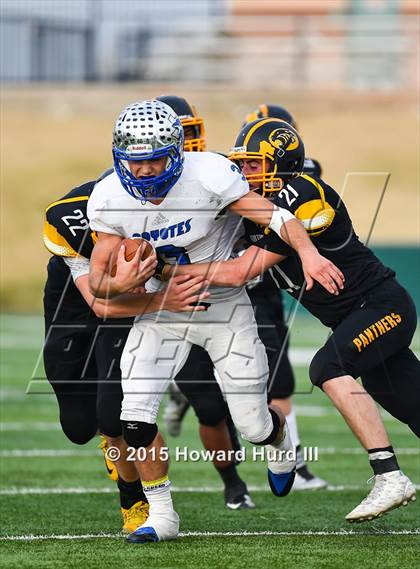 Thumbnail 2 in Follett vs. Richland Springs (UIL 1A Six-Man Final) photogallery.