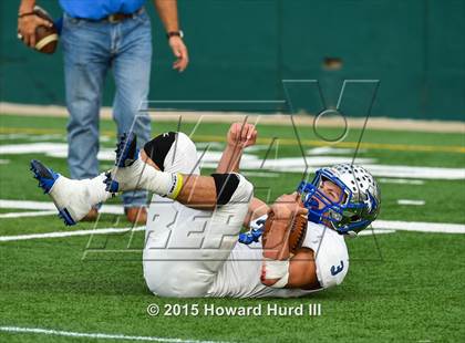Thumbnail 3 in Follett vs. Richland Springs (UIL 1A Six-Man Final) photogallery.