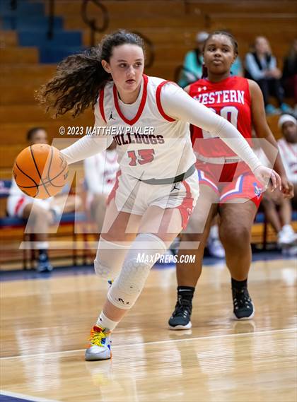 Thumbnail 3 in Western Harnett vs Terry Sanford (All American Conference Tournament First Round) photogallery.