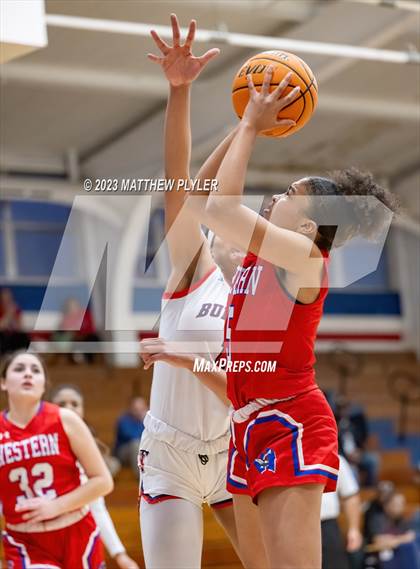 Thumbnail 3 in Western Harnett vs Terry Sanford (All American Conference Tournament First Round) photogallery.