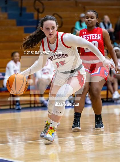 Thumbnail 2 in Western Harnett vs Terry Sanford (All American Conference Tournament First Round) photogallery.