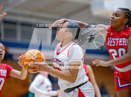 Thumbnail 2 in Western Harnett vs Terry Sanford (All American Conference Tournament First Round) photogallery.