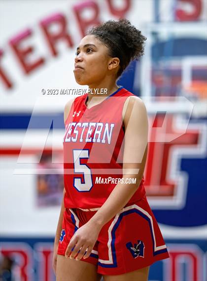 Thumbnail 3 in Western Harnett vs Terry Sanford (All American Conference Tournament First Round) photogallery.