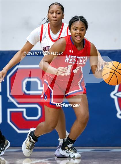 Thumbnail 3 in Western Harnett vs Terry Sanford (All American Conference Tournament First Round) photogallery.