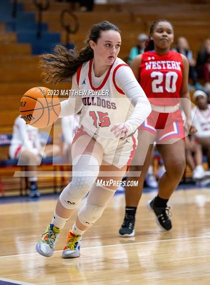 Thumbnail 1 in Western Harnett vs Terry Sanford (All American Conference Tournament First Round) photogallery.