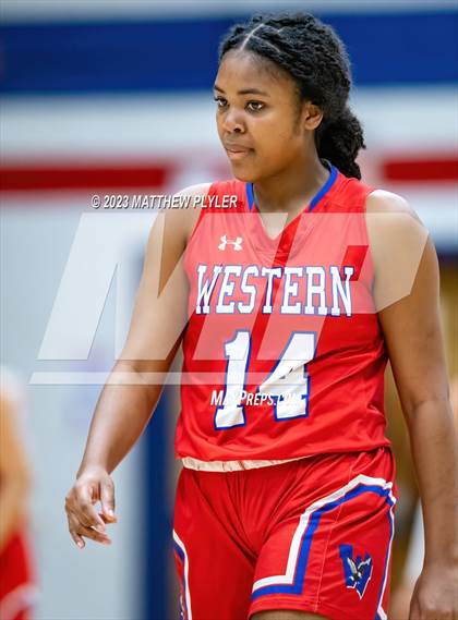 Thumbnail 3 in Western Harnett vs Terry Sanford (All American Conference Tournament First Round) photogallery.