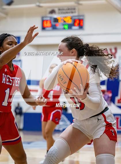 Thumbnail 1 in Western Harnett vs Terry Sanford (All American Conference Tournament First Round) photogallery.
