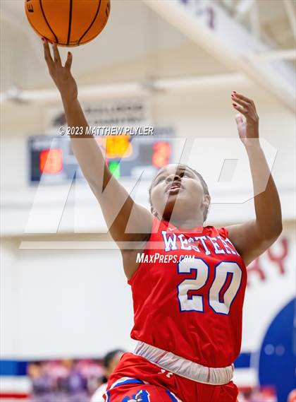 Thumbnail 2 in Western Harnett vs Terry Sanford (All American Conference Tournament First Round) photogallery.