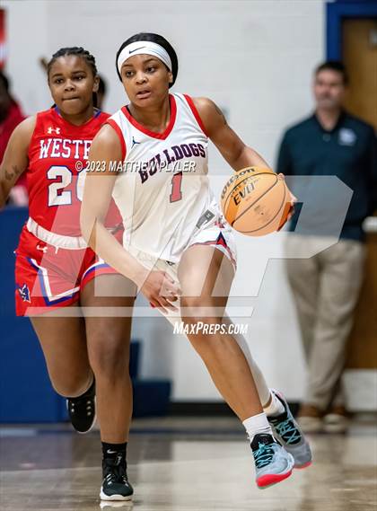 Thumbnail 1 in Western Harnett vs Terry Sanford (All American Conference Tournament First Round) photogallery.