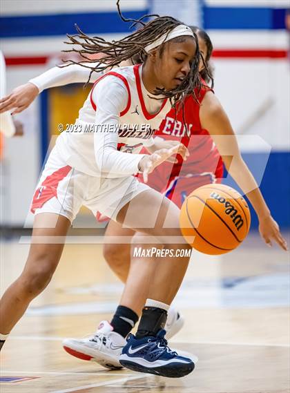 Thumbnail 3 in Western Harnett vs Terry Sanford (All American Conference Tournament First Round) photogallery.
