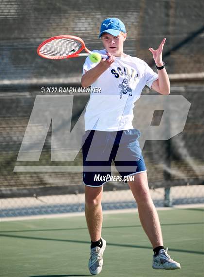 Thumbnail 3 in UIL 4A, 5A, & 6A Boys State Tennis Finals  photogallery.