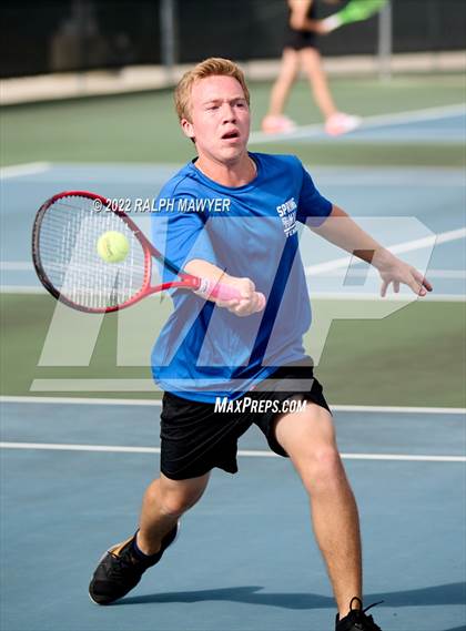 Thumbnail 3 in UIL 4A, 5A, & 6A Boys State Tennis Finals  photogallery.