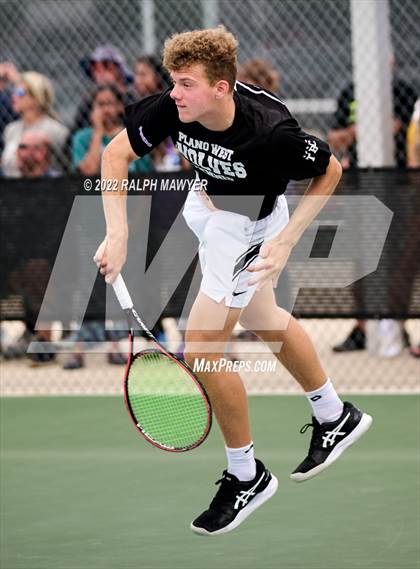 Thumbnail 1 in UIL 4A, 5A, & 6A Boys State Tennis Finals  photogallery.