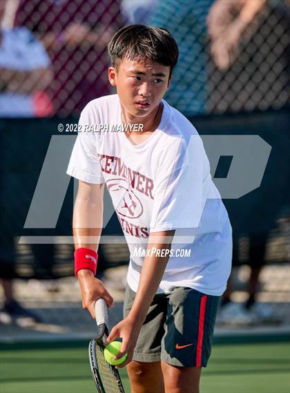 Thumbnail 1 in UIL 4A, 5A, & 6A Boys State Tennis Finals  photogallery.