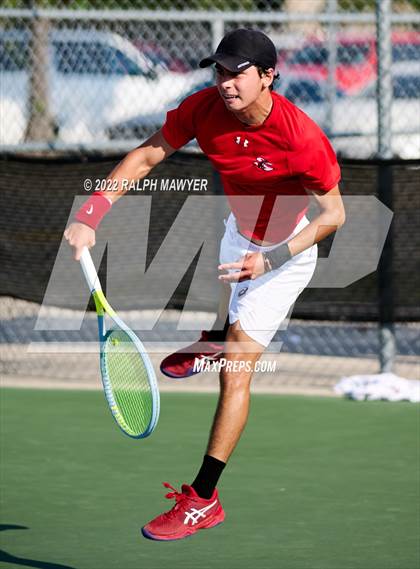 Thumbnail 2 in UIL 4A, 5A, & 6A Boys State Tennis Finals  photogallery.