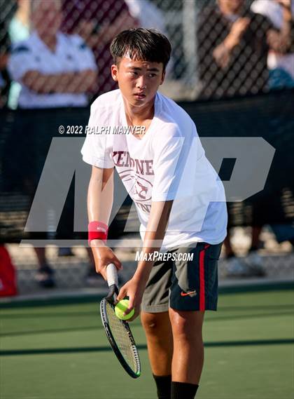 Thumbnail 3 in UIL 4A, 5A, & 6A Boys State Tennis Finals  photogallery.