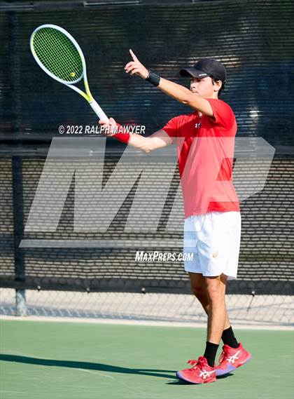 Thumbnail 2 in UIL 4A, 5A, & 6A Boys State Tennis Finals  photogallery.