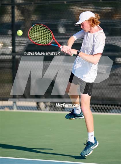 Thumbnail 1 in UIL 4A, 5A, & 6A Boys State Tennis Finals  photogallery.