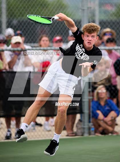 Thumbnail 1 in UIL 4A, 5A, & 6A Boys State Tennis Finals  photogallery.