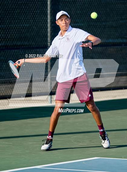 Thumbnail 2 in UIL 4A, 5A, & 6A Boys State Tennis Finals  photogallery.