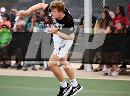 Thumbnail 3 in UIL 4A, 5A, & 6A Boys State Tennis Finals  photogallery.
