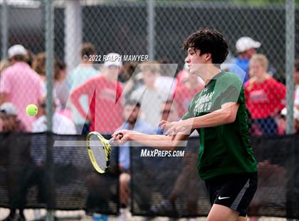 Thumbnail 1 in UIL 4A, 5A, & 6A Boys State Tennis Finals  photogallery.