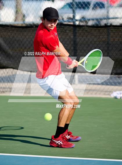 Thumbnail 2 in UIL 4A, 5A, & 6A Boys State Tennis Finals  photogallery.