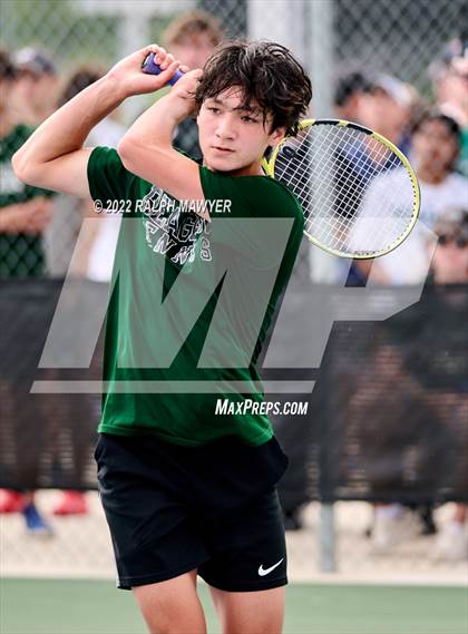 Thumbnail 3 in UIL 4A, 5A, & 6A Boys State Tennis Finals  photogallery.