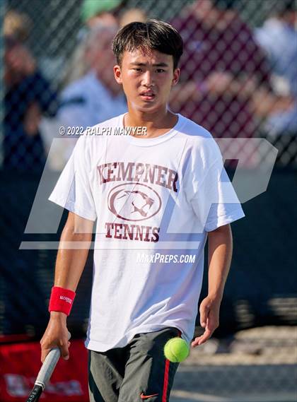 Thumbnail 3 in UIL 4A, 5A, & 6A Boys State Tennis Finals  photogallery.