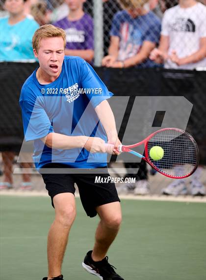 Thumbnail 1 in UIL 4A, 5A, & 6A Boys State Tennis Finals  photogallery.